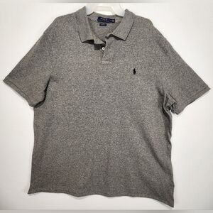 Polo by Ralph Lauren Men's Gray Polo Shirt Size XL TG